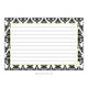 Madison Black Damask Recipe Box and Recipe Cards Image 3 of 3